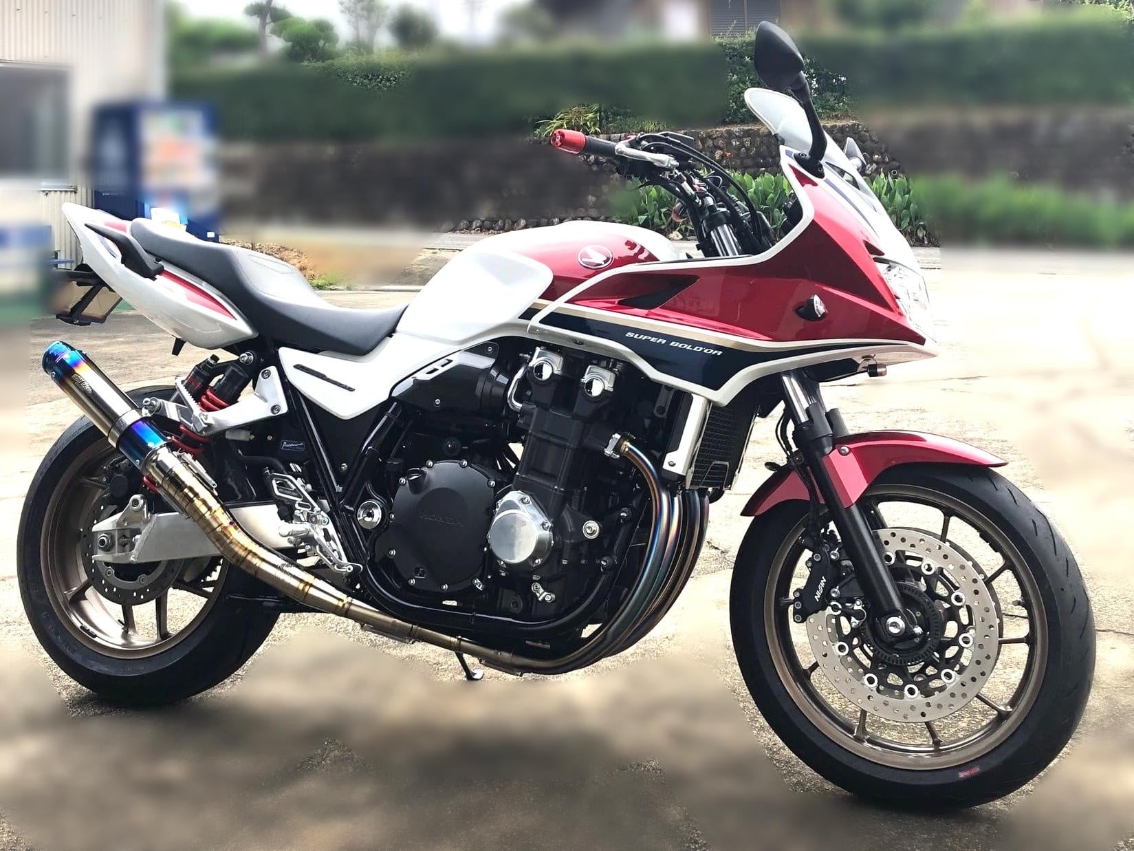 Cb1300 Down Type 輪切テール F70輪切溶接 S250 F85 焼色有り フルエキ