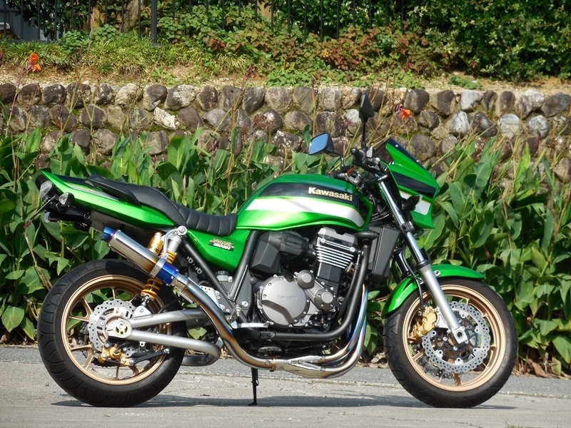 ZRX1100 1200 DAEG/ UP TYPE・S300×φ85・カール・焼色有り・フルエキ