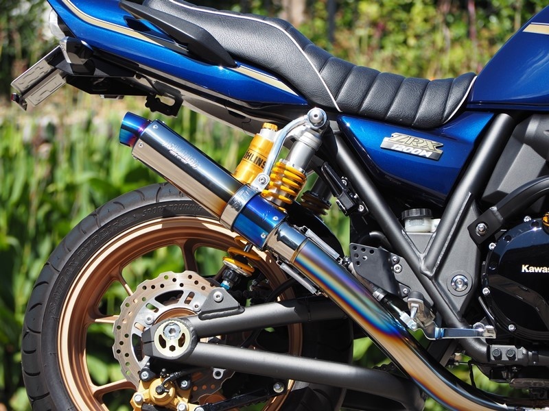 ZRX1100 1200 DAEG/ UP TYPE・L500×φ100・スラ・焼色有・フル