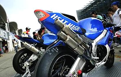 GSX-R1000 ONISHI HEAT MAGIC フルエキゾースト